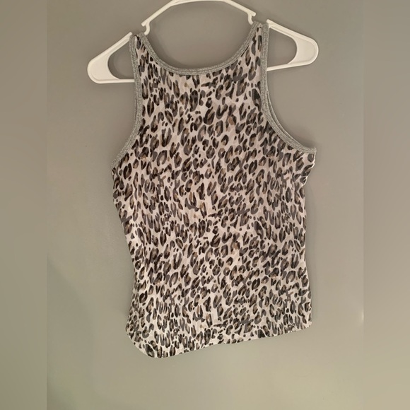 Womens Live Love Lounge Cheetah Print Tank Jogger Pockets Comfort Lounge Set M - Picture 5 of 14